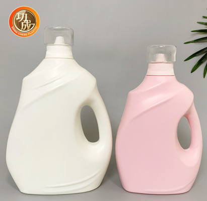 顧客用液体洗剤5LのためのPEのプラスチック空のびん