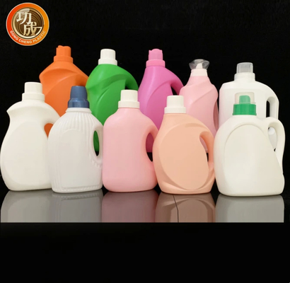 頑丈なピンクPE洗濯洗剤ボトル 洗濯液ボトル