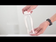 ペットふたフリップ上の食品等級が付いているプラスチック圧搾ソースびん