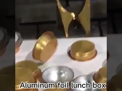 レストランBBQの空気フライ鍋のスズ箔の皿の長方形のテークアウトのアルミ ホイル鍋