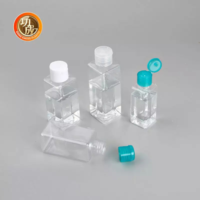OEMのシリコーンのホールダーが付いている小型プラスチックSanitizerのびんPCR PLA旅行サイズ手のSanitizerのびん