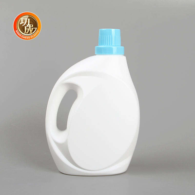 空のHDPEの洗濯洗剤のびん1000ml 1500ml 3000mlの白い液体洗剤のびん