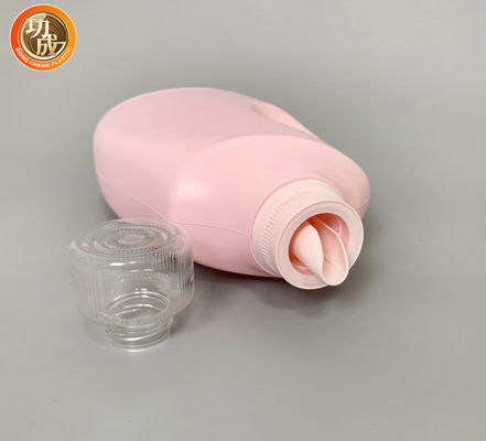 顧客用液体洗剤5LのためのPEのプラスチック空のびん
