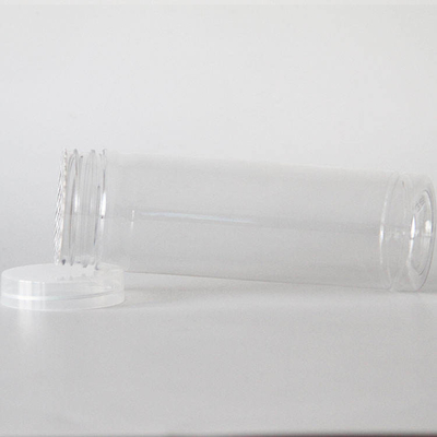 ふたが付いている透明なペット キャンデーのクッキー用の瓶450ml 500mlプラスチック キャンデーの瓶