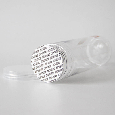ふたが付いている透明なペット キャンデーのクッキー用の瓶450ml 500mlプラスチック キャンデーの瓶