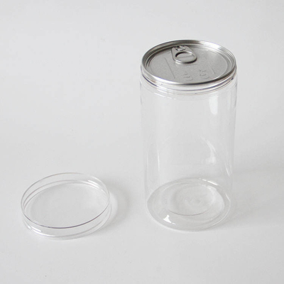 透明で広い口ペットふたの食品等級が付いているプラスチック蜂蜜の容器