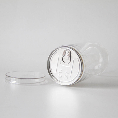 透明で広い口ペットふたの食品等級が付いているプラスチック蜂蜜の容器