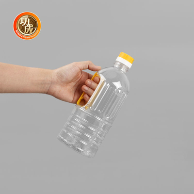 ペット食用油1600ml 1680ml 1800mlを調理するための透明なプラスチック香辛料のびん