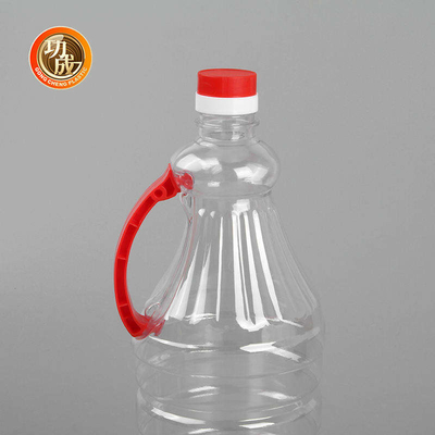 注文の明確なプラスチック香辛料は1680mlピーナッツ油のびんをびん詰めにする