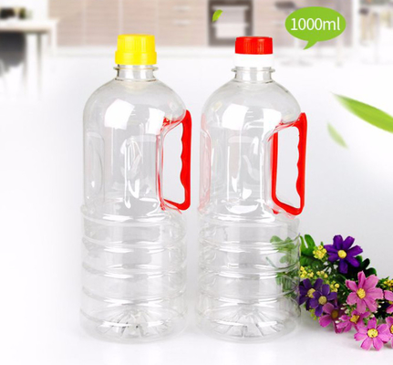 ハンドルOEM ODMが付いているペット食用油の醤油のプラスチックびん