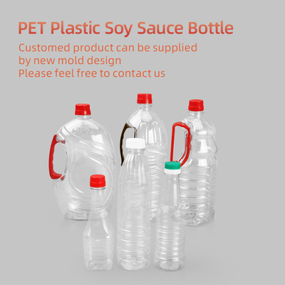 380ml 500ml 760mlのプラスチック香辛料は空の正方形の食用油のびんをびん詰めにする