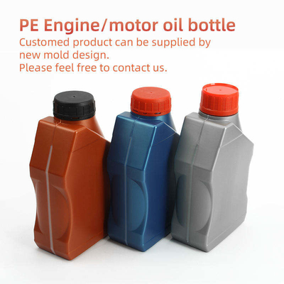 空のHDPEエンジン オイルの包装のびん1リットルのプラスチック潤滑油の容器