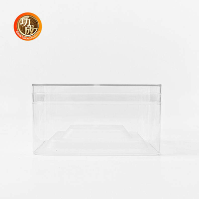 透明な正方形のプラスチック食品容器はプラスチックの箱ODMをかわいがる
