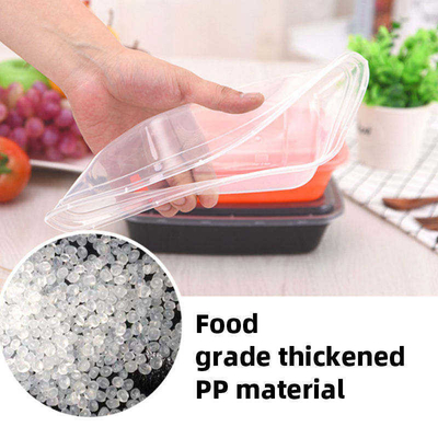 OEMはふたが付いている荷箱のテークアウトの食糧パッキング皿をカスタマイズする
