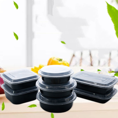 透明なPPは使い捨て可能な荷箱を取り除く容器をカスタマイズする