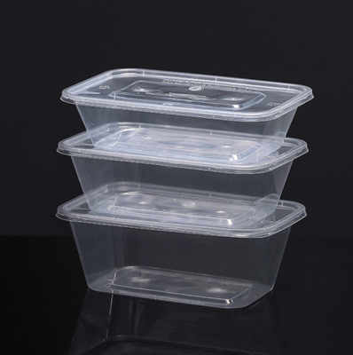 食品等級は荷箱の使い捨て可能な携帯用食糧テークアウトの容器をカスタマイズする