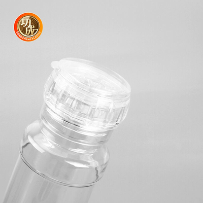 注文の透明なプラスチック スパイスは香辛料のシェーカーの瓶250ml 500mlをびん詰めにする