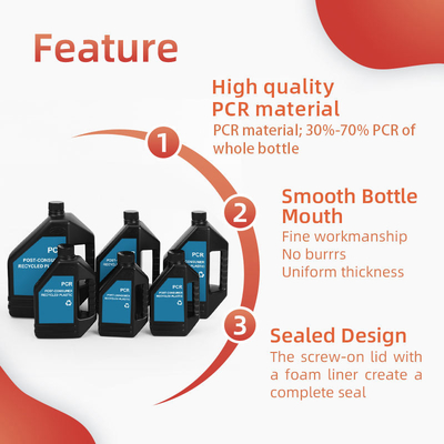 カスタム 500ml の空のプラスチックPCRモーターオイルボトル