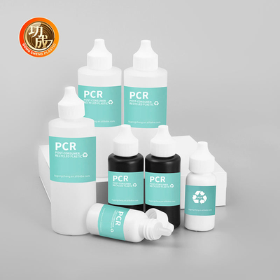 環境に優しい化粧品PCRシャンプー トイストトップのプラスチック式スクラッシュボトル