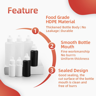PE 30Ml 50Ml 120Ml プラスチック眼薬容器 ドロッパー 医療用圧縮ボトル