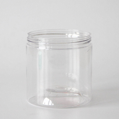 1L 大型丸い底 ペット用 透明な蓋付きのプラスチック容器