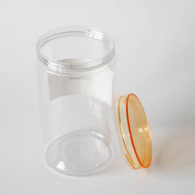 1500ml 広口 大型 丸い 透明な プラスチック容器 食品用 100 カリバー