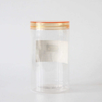オーダーメイド 丸い底のキャンディー クッキーボトル 広い口のPETプラスチックボトル