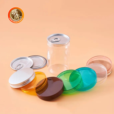 オーダーメイド PET プラスチック容器 透明な PET プラスチック容器 蓋付き CQC