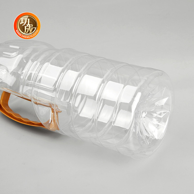 透明なプラスチックソースボトル 食品級 筒詰め 1000ml~1800ml容量
